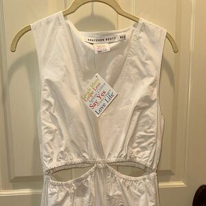 Gretchen Scott Designs White Midi Dress